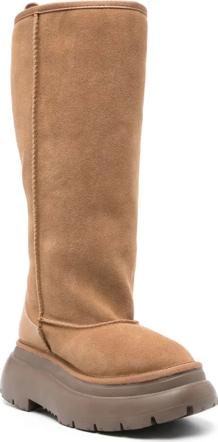Chunky Shearling Boots - Image 2