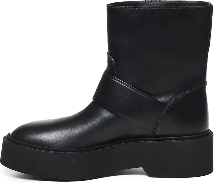 Chunky Sole Ankle Boots - Image 4