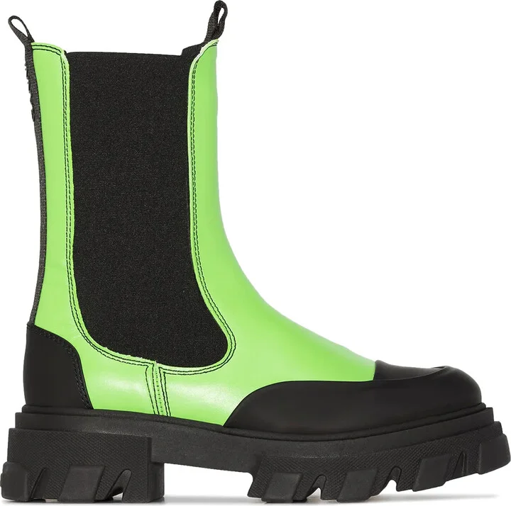 Chunky-Sole Ankle Boots