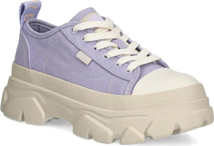 Chunky-Sole Canvas Sneakers - Image 2