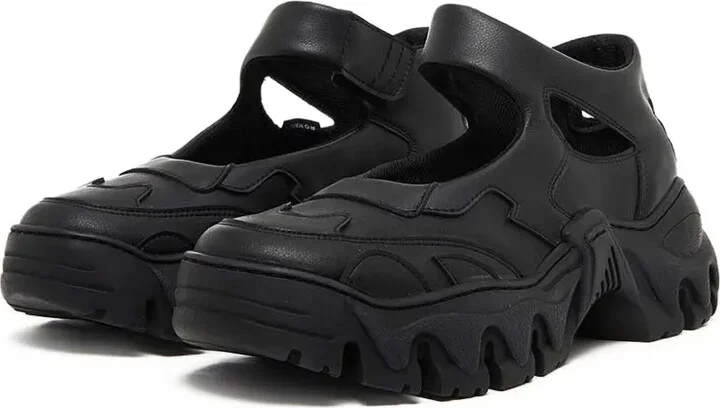 Chunky-Sole Cut-Out Sneaker Sandals - Image 2