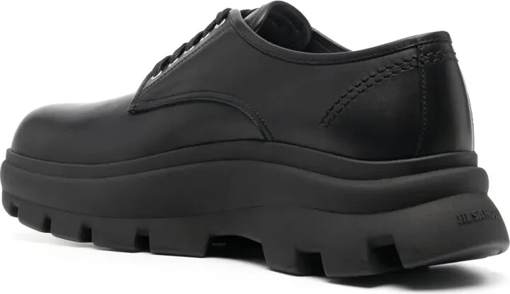 Chunky Sole Derby Shoes - Image 3