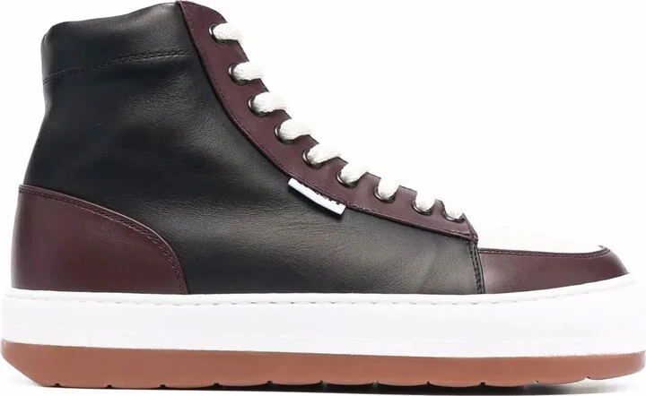 Chunky-Sole High Top Sneakers
