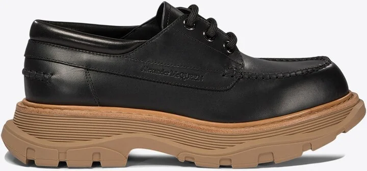 Chunky Sole Lace-Up Shoes