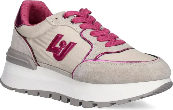 Chunky-Sole Lace-Up Sneakers - Image 2