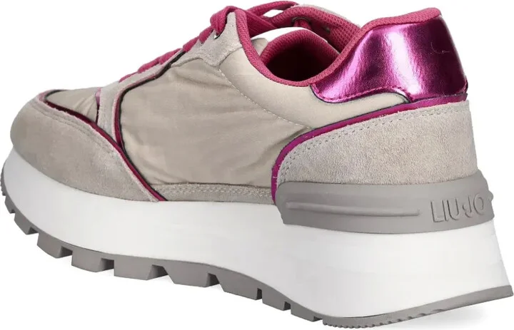 Chunky-Sole Lace-Up Sneakers - Image 3