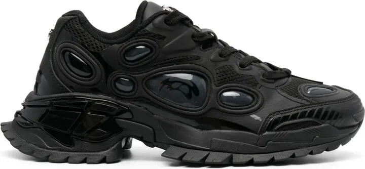 Chunky-Sole Lace-Up Sneakers