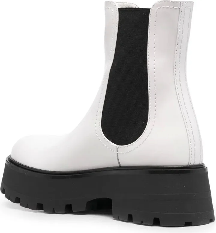 Chunky-Sole Leather Boots - Image 3
