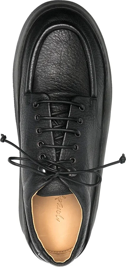 Chunky-Sole Leather Derby Shoes - Image 4