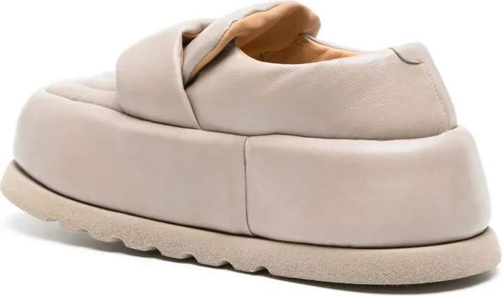Chunky-Sole Leather Loafers - Image 3