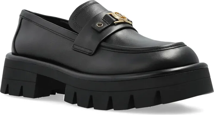 Chunky-Sole Leather Loafers - Image 2