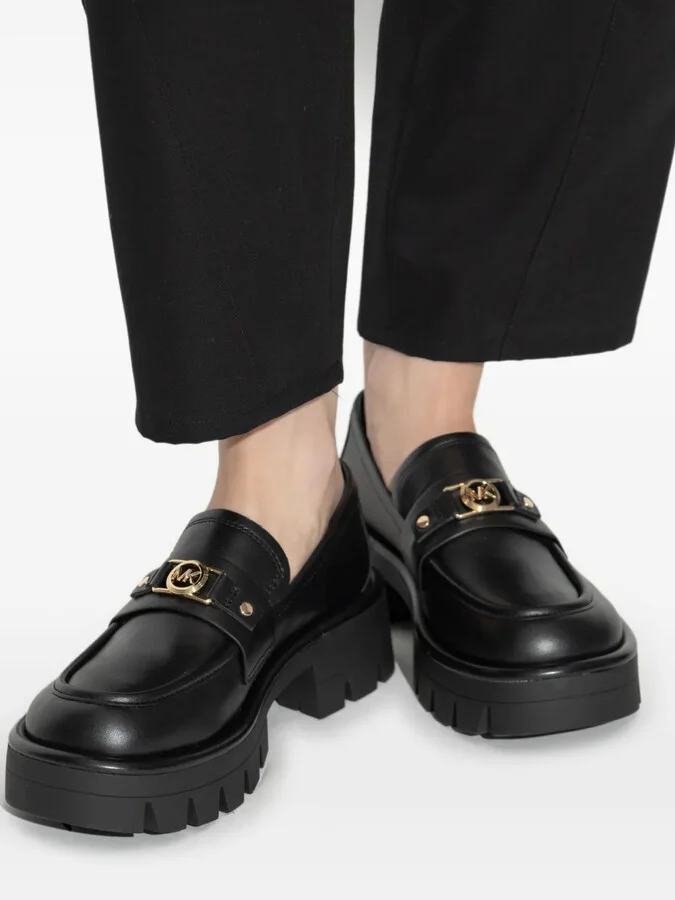 Chunky-Sole Leather Loafers - Image 5