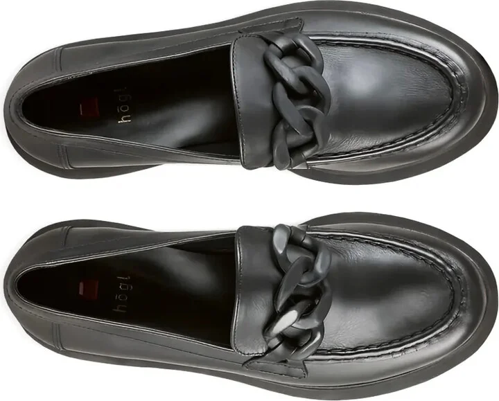 Chunky-Sole Leather Loafers - Image 3