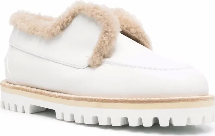 Chunky-Sole Leather Loafers - Image 2