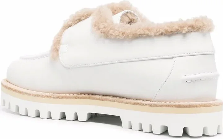 Chunky-Sole Leather Loafers - Image 3