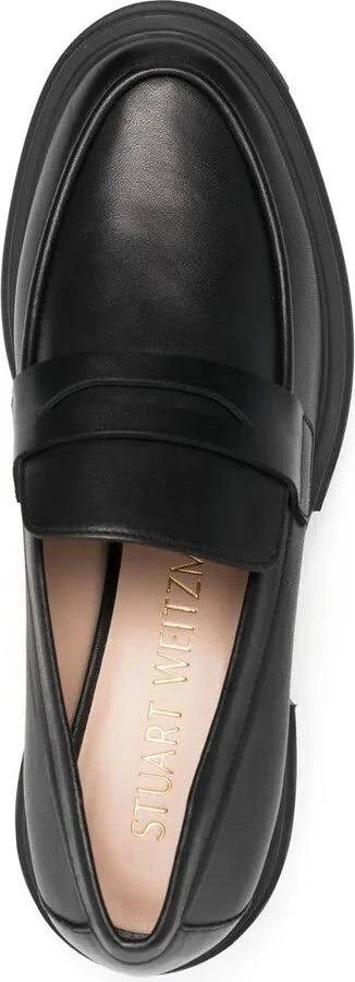 Chunky-Sole Leather Loafers - Image 4