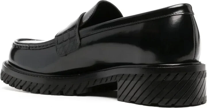 Chunky-Sole Leather Loafers - Image 3