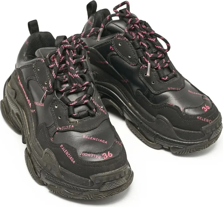 Chunky Sole Logo-Print Sneakers - Image 5
