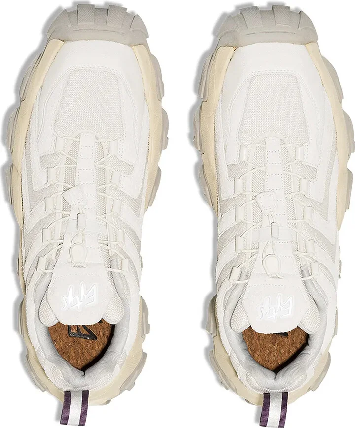 Chunky Sole Low-Top Sneakers - Image 4