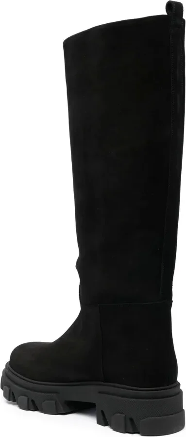 Chunky-Sole Suede Boots - Image 3