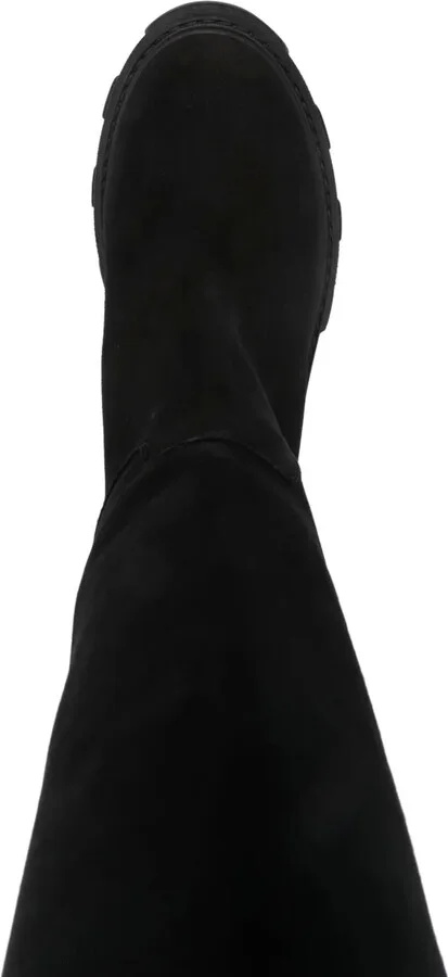 Chunky-Sole Suede Boots - Image 4