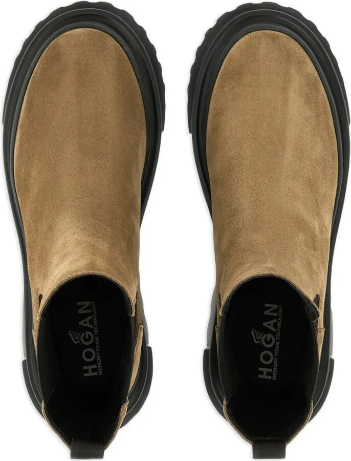 chunky-sole suede Chelsea boots - Image 4