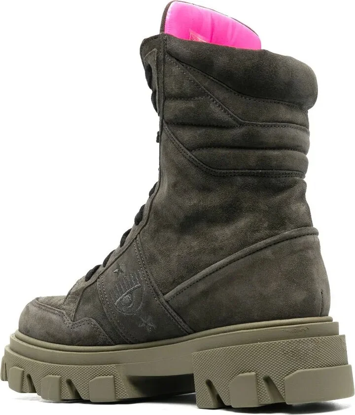 Chunky-Soled Lace-Up Boots - Image 3