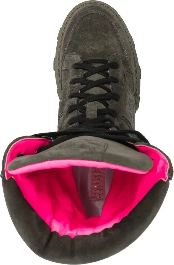 Chunky-Soled Lace-Up Boots - Image 4