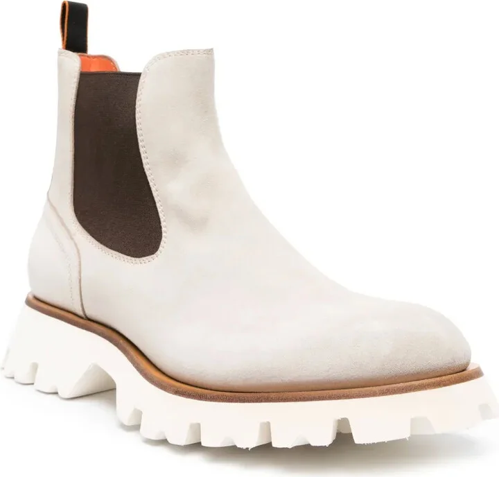 chunky suede Chelsea boots - Image 2