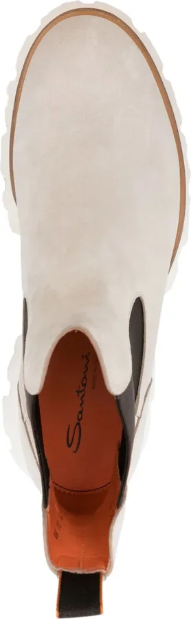 chunky suede Chelsea boots - Image 4