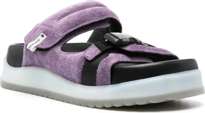 Chunky Suede Sandals - Image 2
