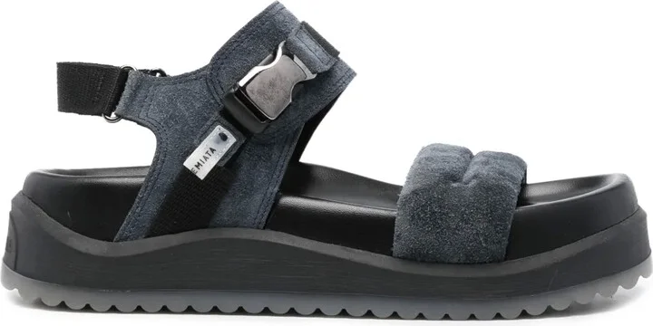Chunky Suede Sandals