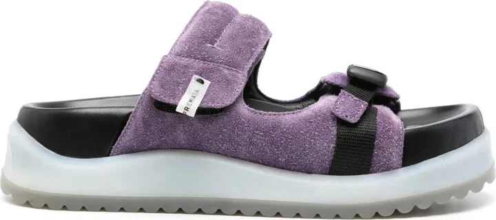 Chunky Suede Sandals