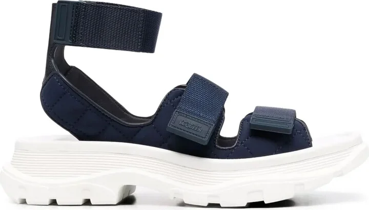 Chunky Touch-Strap Sandals