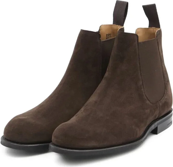 Church'S Amberley Suede Chelsea Boots Shoes - Image 4