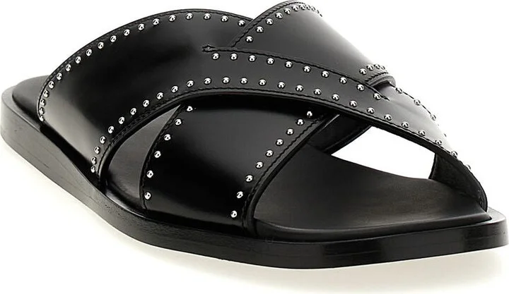 Church'S Black Leather Flat - Image 2