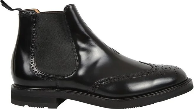Church's Brogue Chelsea Boots