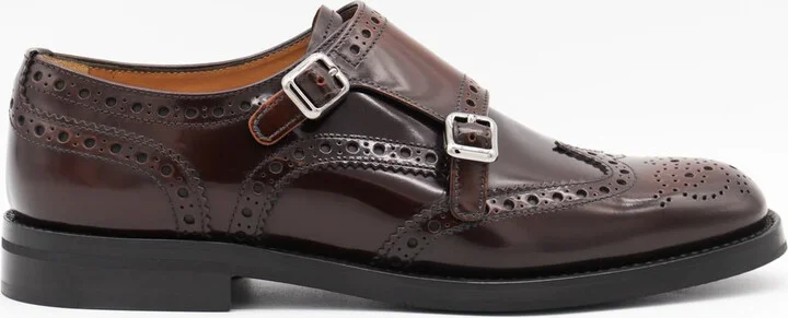 Church'S Brown Leather Formal Shoes