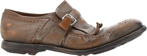 Church's Buckle Detailed Round Toe Loafers