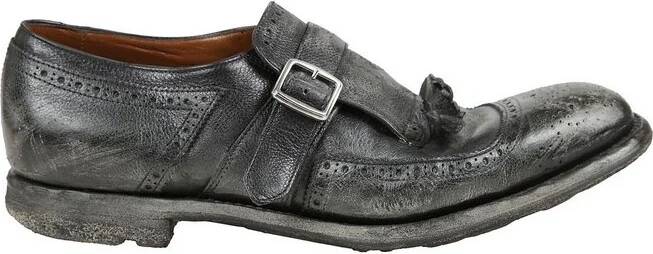 Church's Buckle Detailed Round Toe Loafers