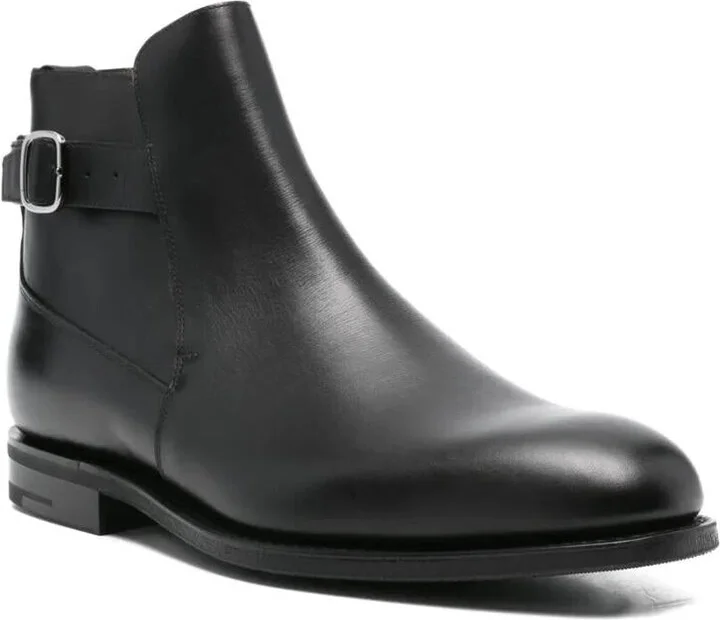 Church'S Buckle-Fastening Leather Ankle Boots Shoes - Image 2