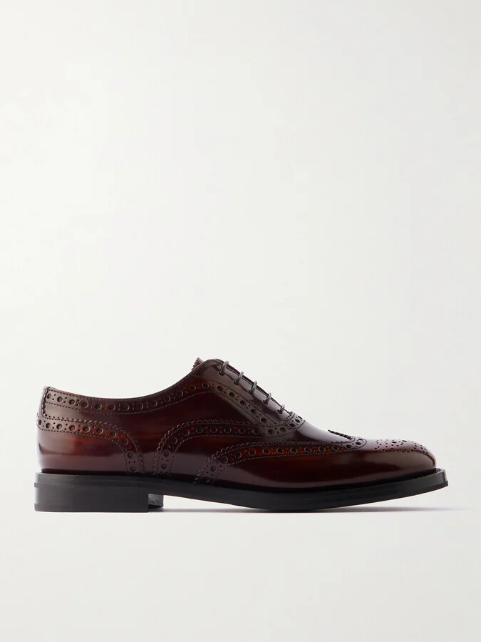 Church's - Burwood Wg Leather Brogues - Brown