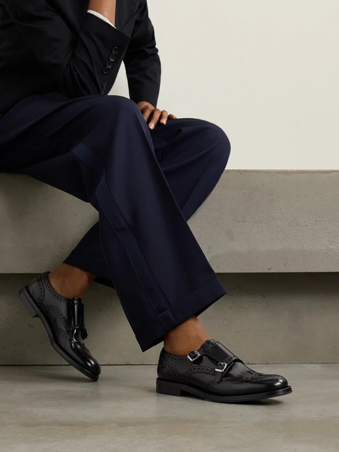 Church's - Lana R Leather Brogues - Black - Image 2