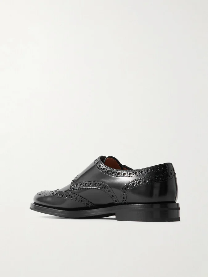 Church's - Lana R Leather Brogues - Black - Image 3