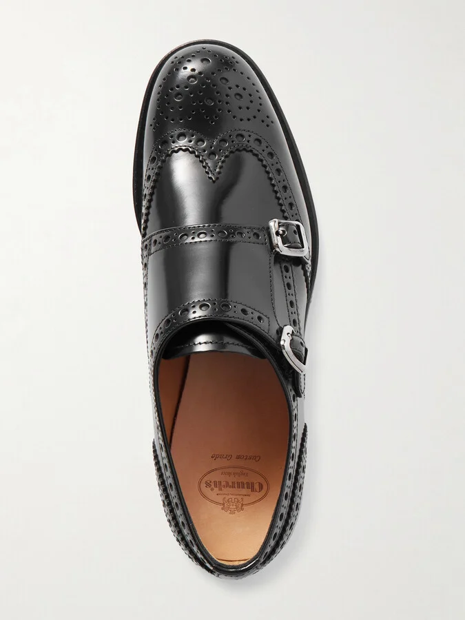 Church's - Lana R Leather Brogues - Black - Image 5