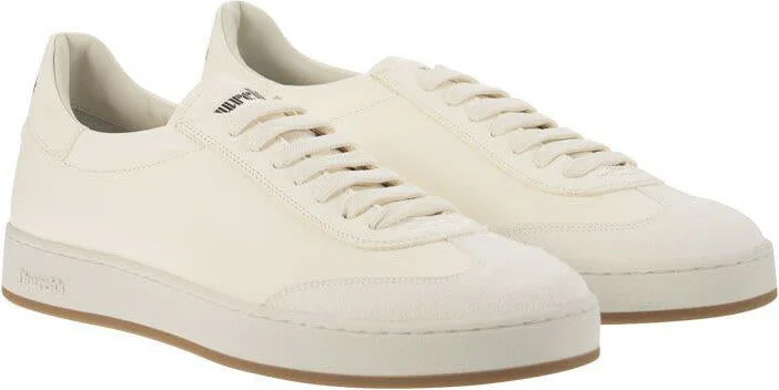 Church'S Largs - Suede And Deerskin Sneaker - Image 4