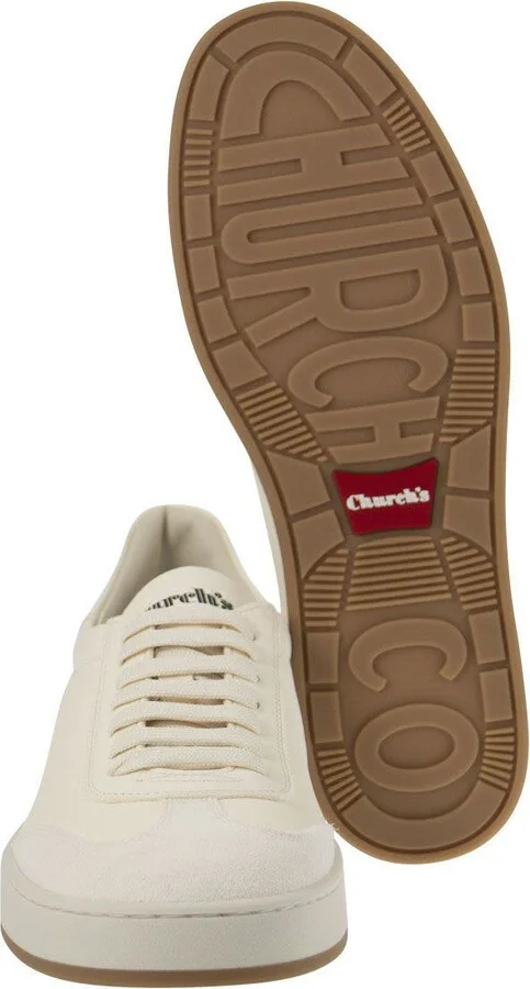 Church'S Largs - Suede And Deerskin Sneaker - Image 5