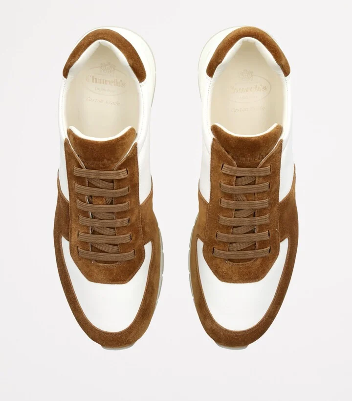 Church's Leather and Suede Livingston Sneakers - Image 4