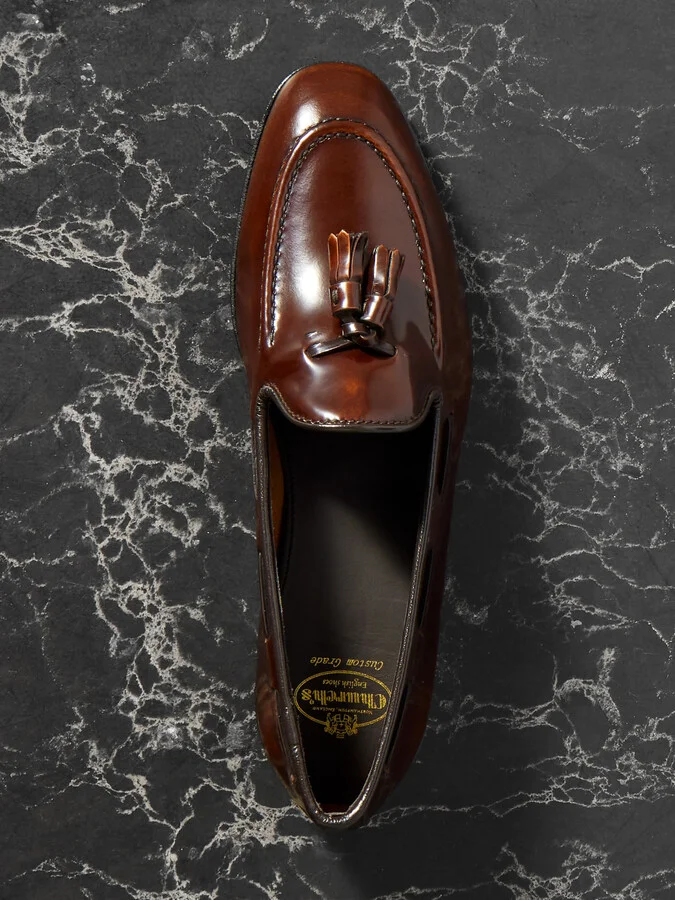 Church's - Maidstone Tasseled Leather Loafers - Brown - Image 5