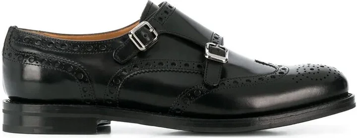 Church'S Monk-Strap Full Brogue Shoes